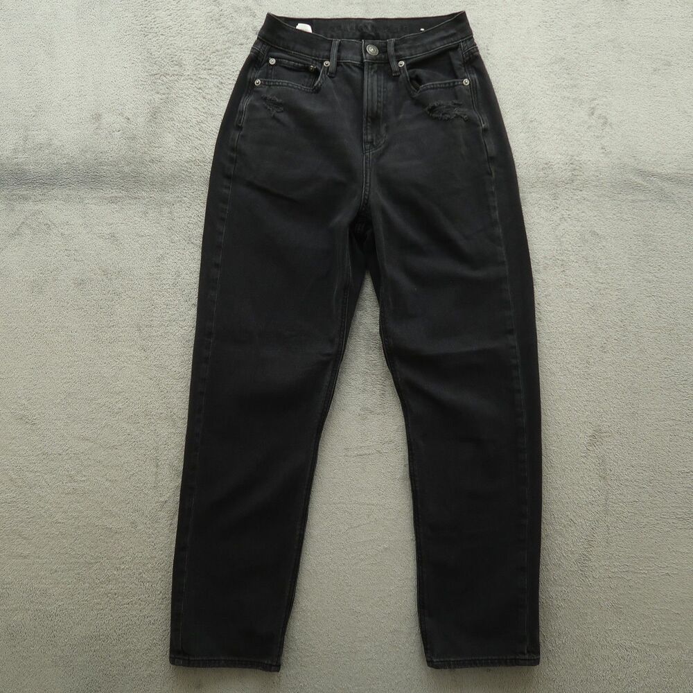 American Eagle Jeans Womens 4R Highest-Rise 90's Boyfriend 29" Inseam Distressed